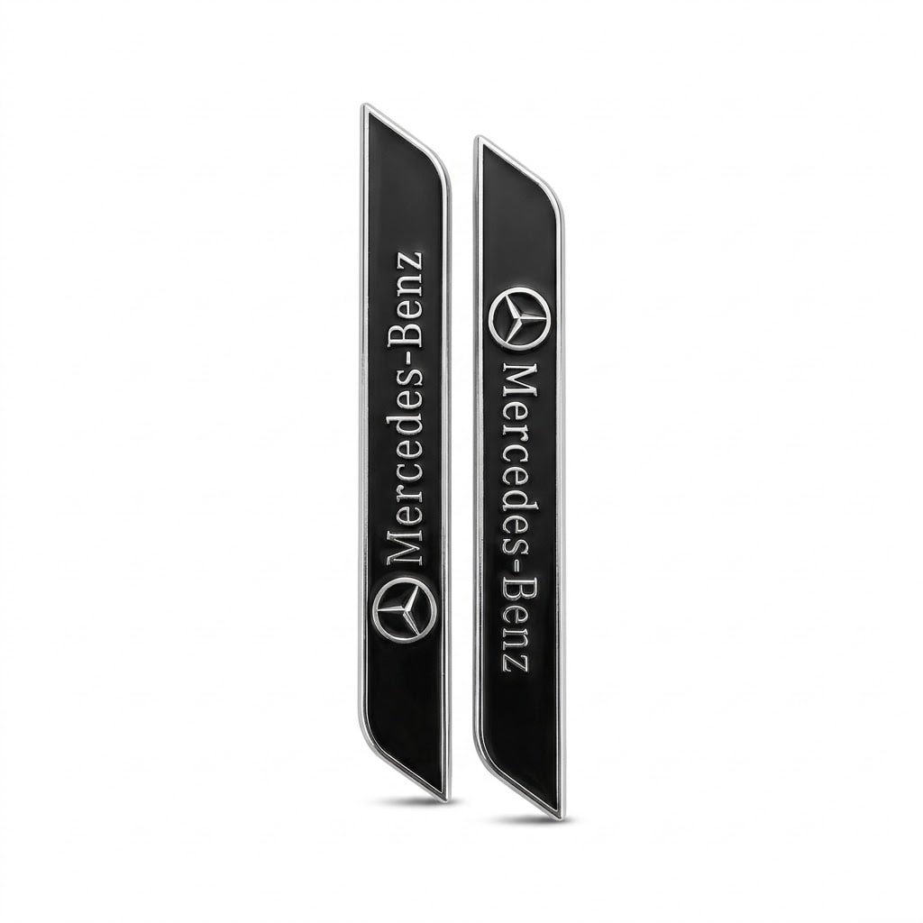 Mercedes-Benz Kapı Eşiği Sticker (Siyah, 2'li)