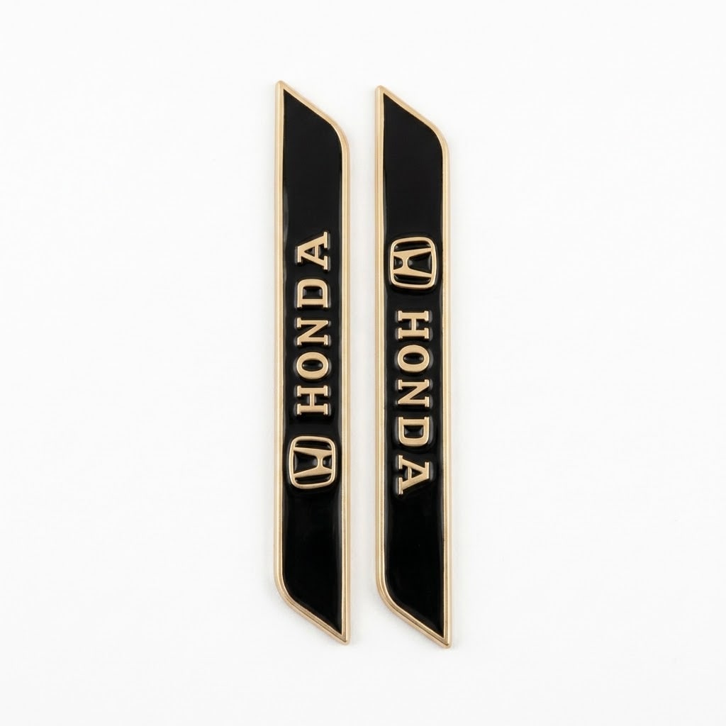Honda Kapı Eşiği Sticker (Siyah, 2'li)