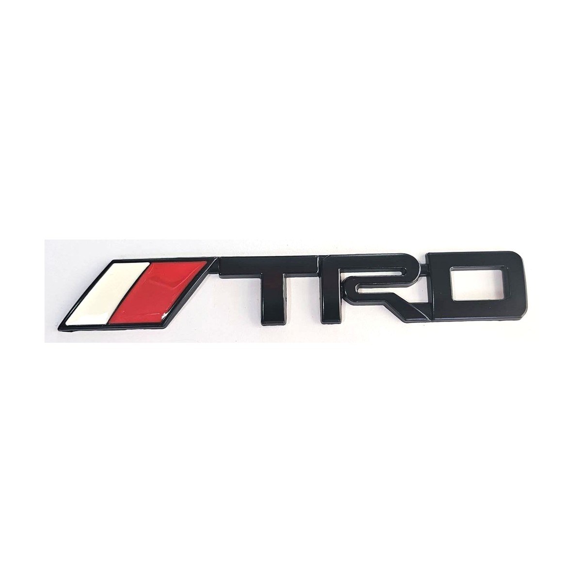 TRD Yazı Logo (Siyah-Kırmızı Şeritli)