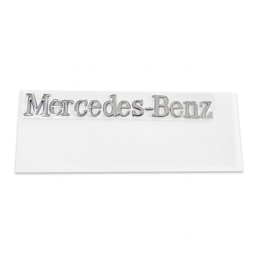 Mercedes-Benz Yazı Logo (Krom)