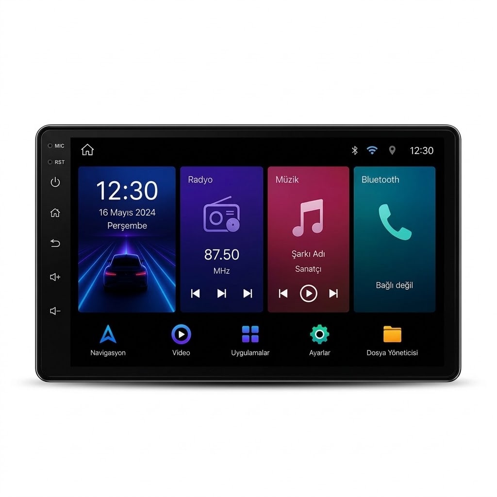 10" Android Multimedya Ekran