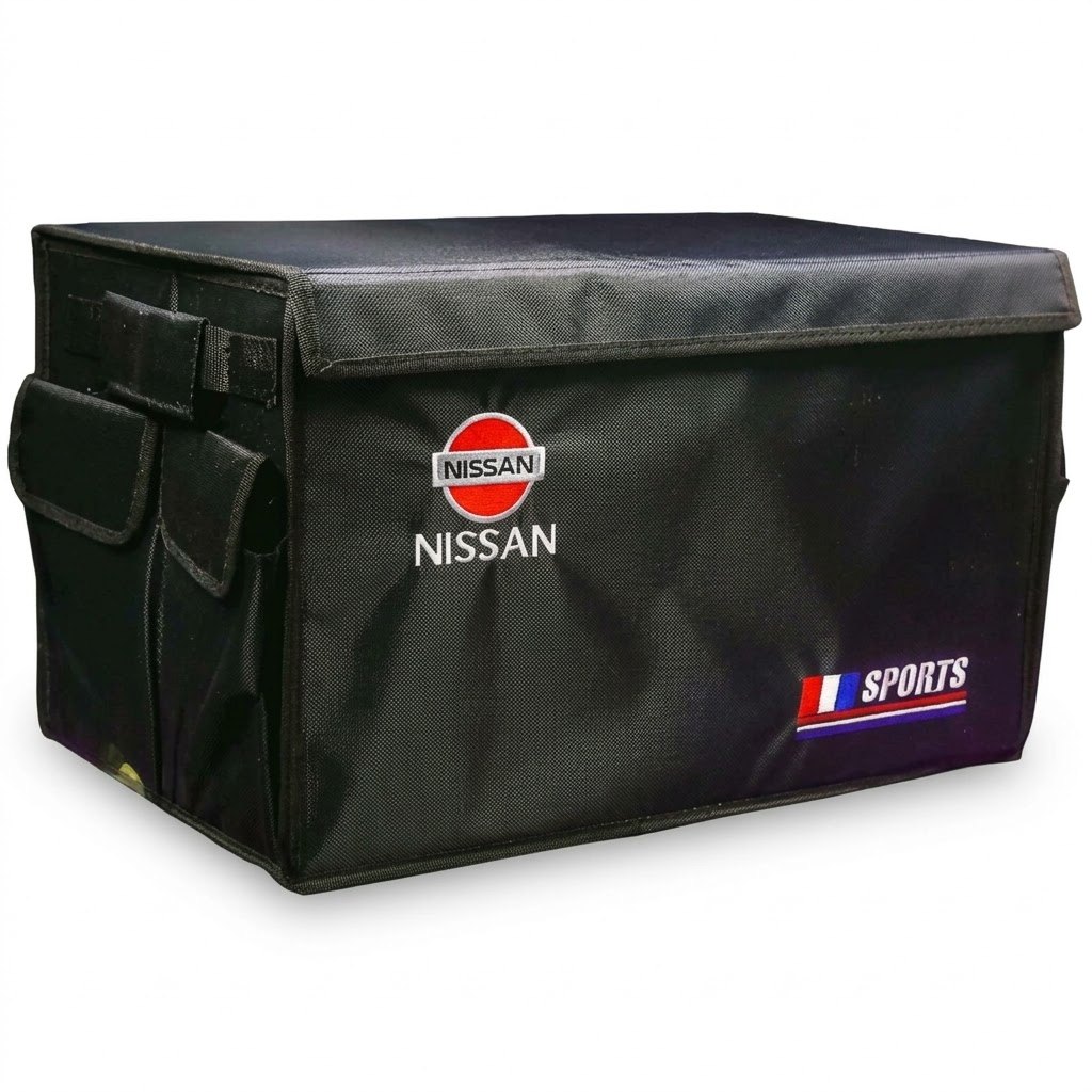 Nissan Logolu Bagaj Organizeri (Kumaş, Sports Bayraklı)