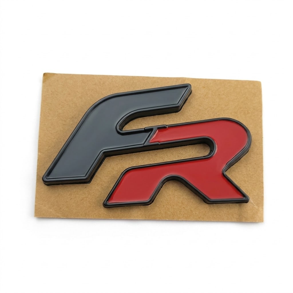 FR Yazı Logo (Kırmızı-Siyah)