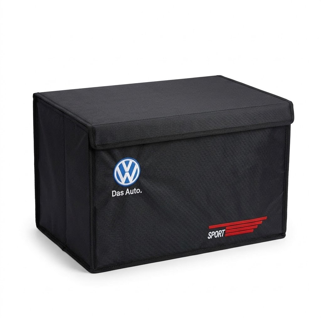 Volkswagen Logolu Bagaj Organizeri (Kumaş, Sport)